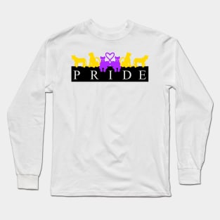 Intersex and nb Lion Pride Long Sleeve T-Shirt